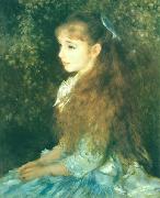 Pierre Auguste Renoir Photo of painting Mlle France oil painting artist